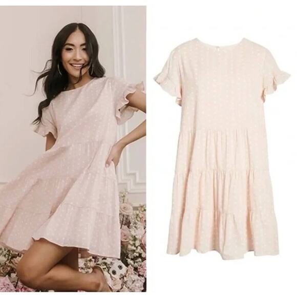 Rachel Parcell Polka Dot Cotton baby doll Dress Size XS - Picture 10 of 10